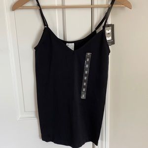 Black tank top